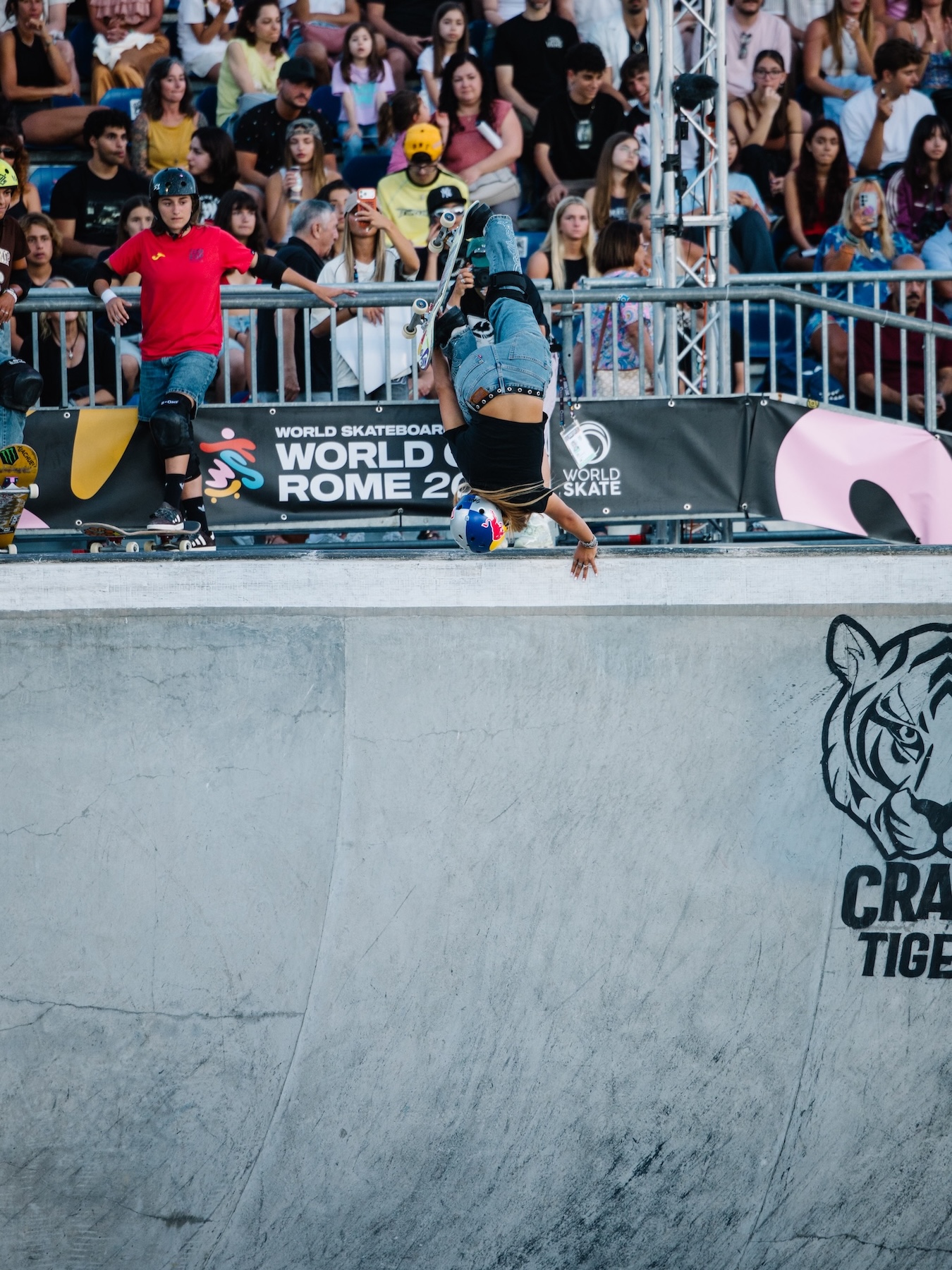 Sky Brown invert wsk skateboarding world Cup Ostia 2026 Kanights 6361