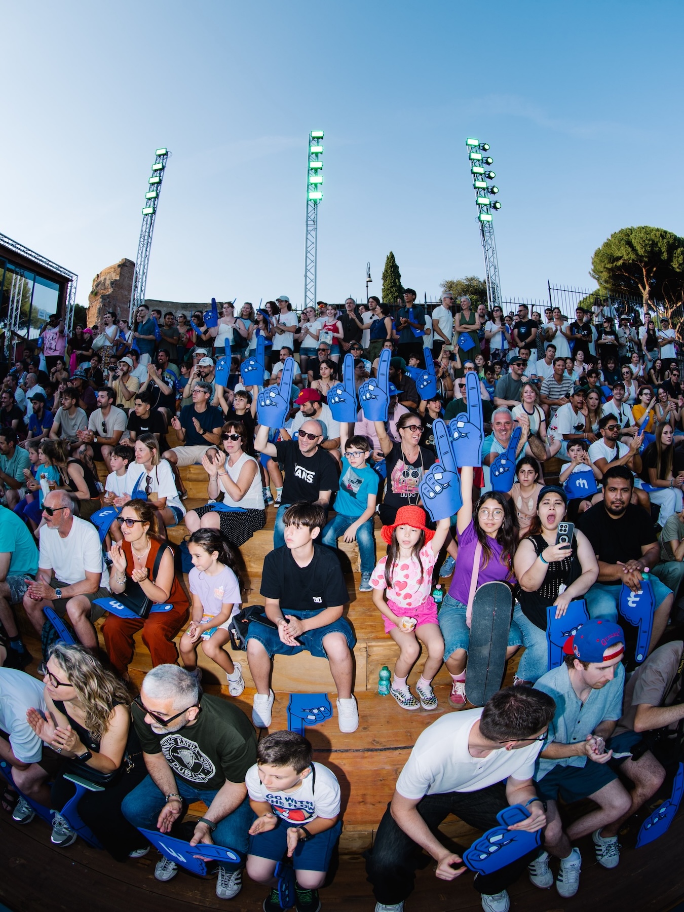 Crowd wsk skateboarding world Cup Rome 2026 Haruta 9910