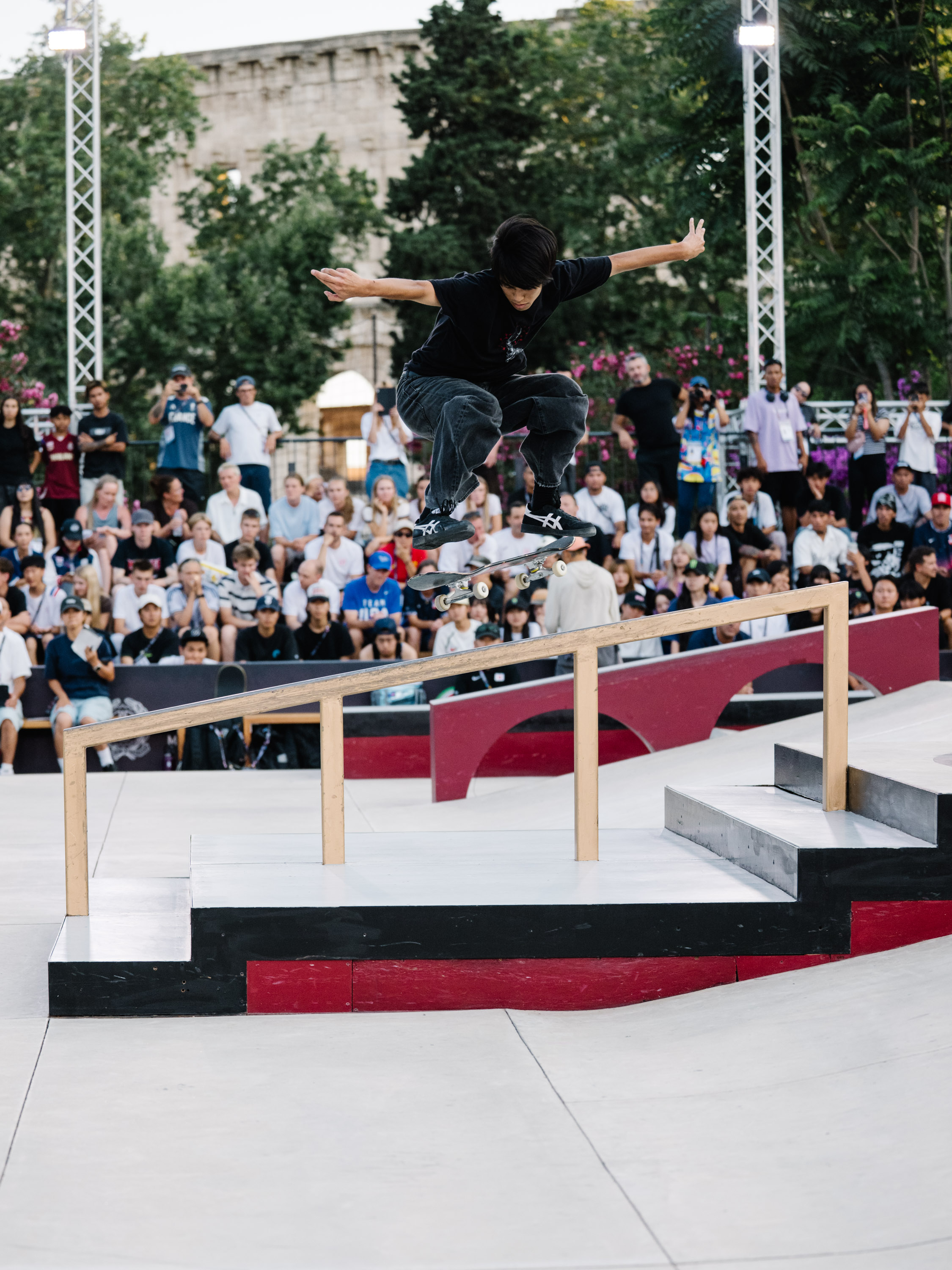 Kairi Netsuke heel flip front nose wsk skateboarding world Cup Rome 2026 Haruta 2192