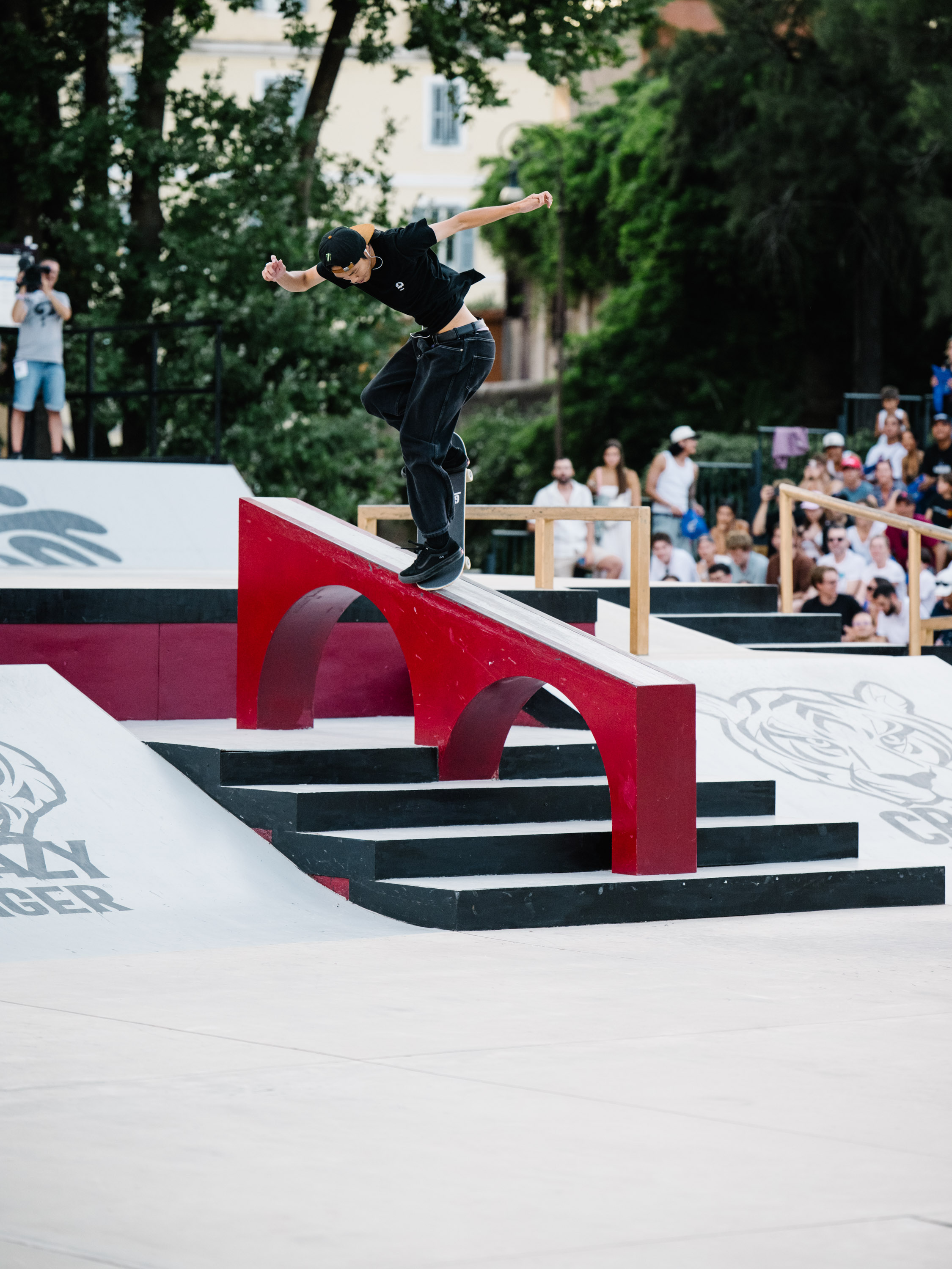 Toa Sasaki full cab back noseblunt wsk skateboarding world Cup Rome 2026 Haruta 3156