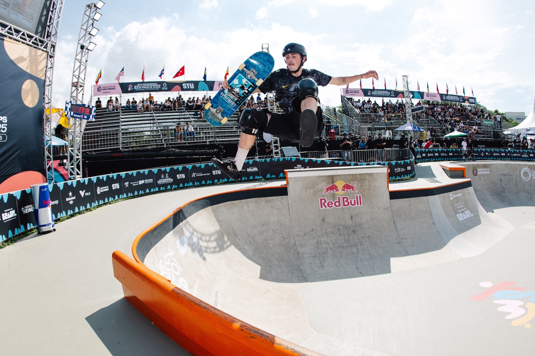 Keefer Wilson kickflip indy wsk skateboarding championship São Paulo 2025 Kanights 1341