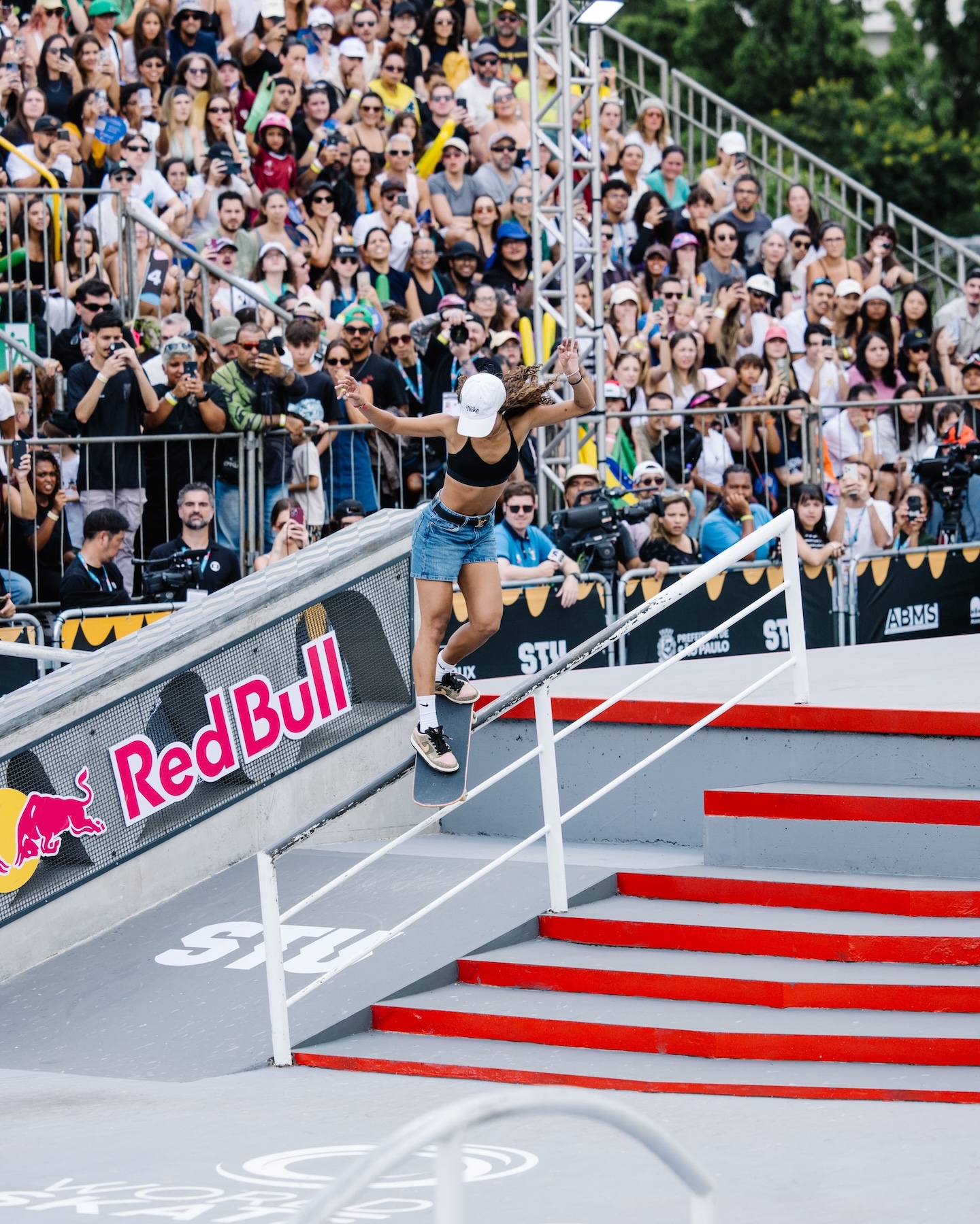Rayssa Leal Back smith wsk skateboarding championship São Paulo 2025 Abal 7376