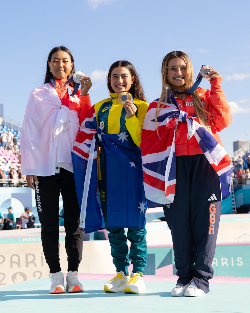 Worldskate Skateboarding & Roller Sports Paris 2024 Women's Park
