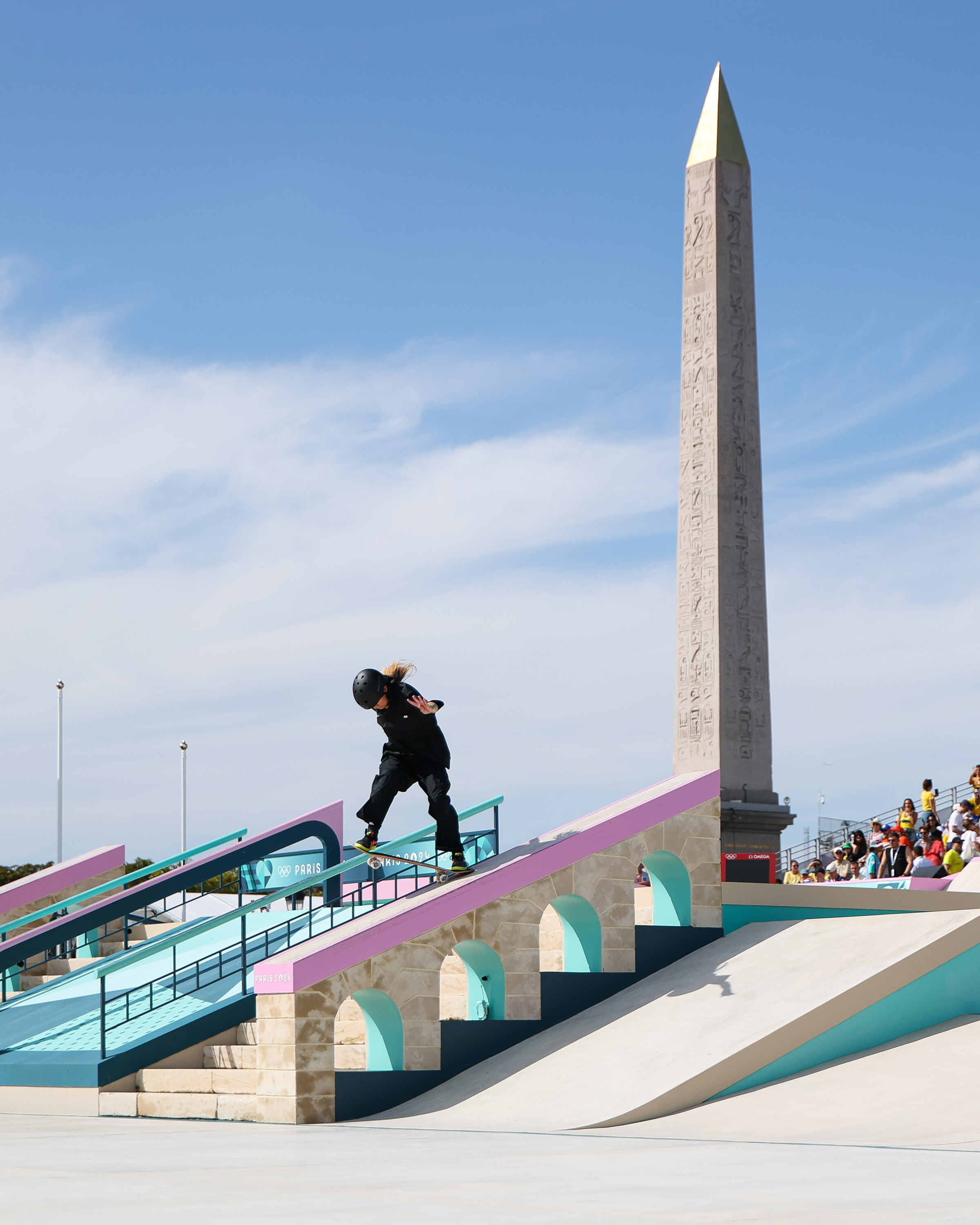 Liz Akama 180 nose grind WST WCH OG Paris Atiba Jefferson 9