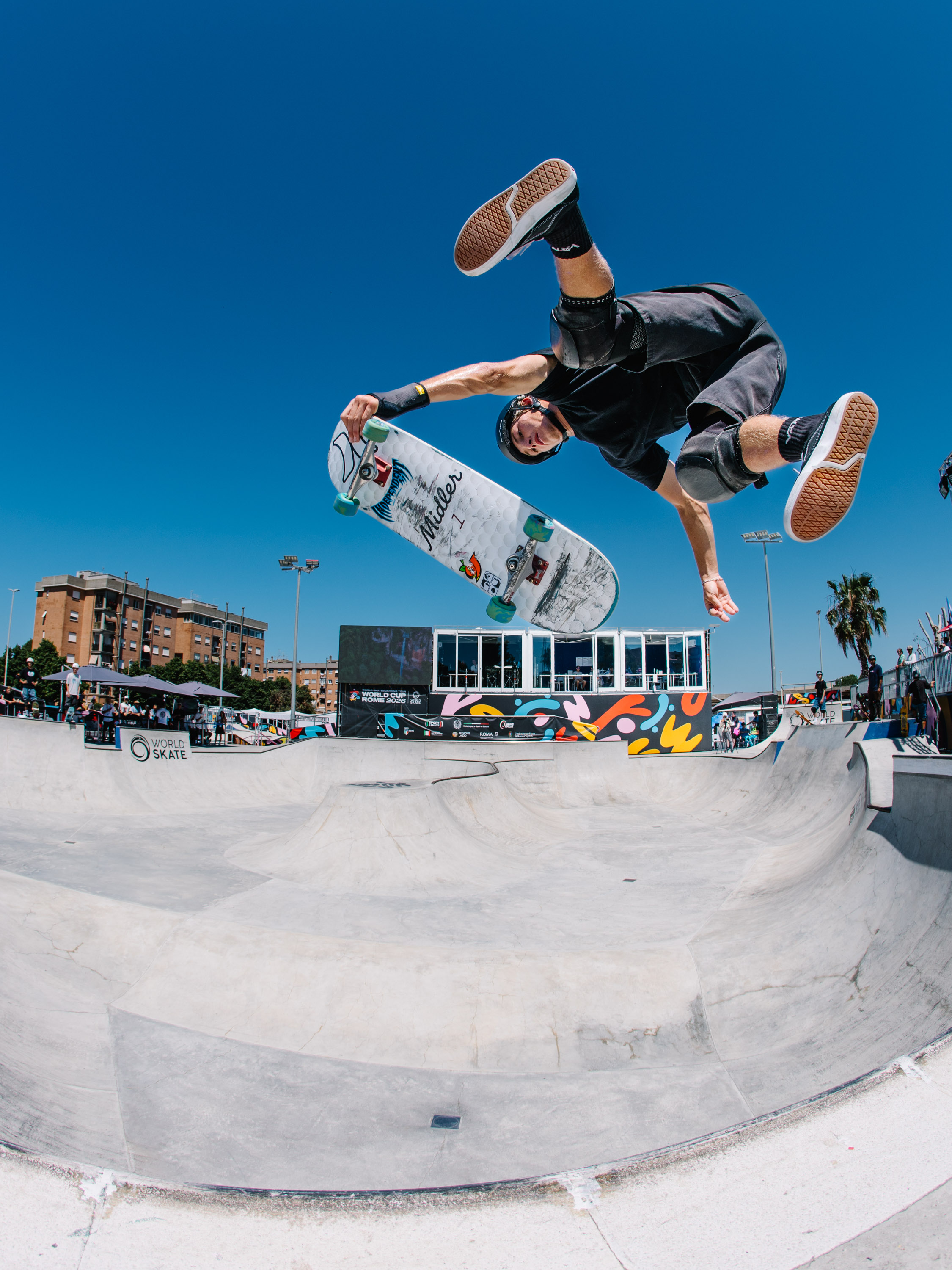 Luke Kahler kiclfip nose grab wsk skateboarding world Cup Ostia 2026 Kanights 0151