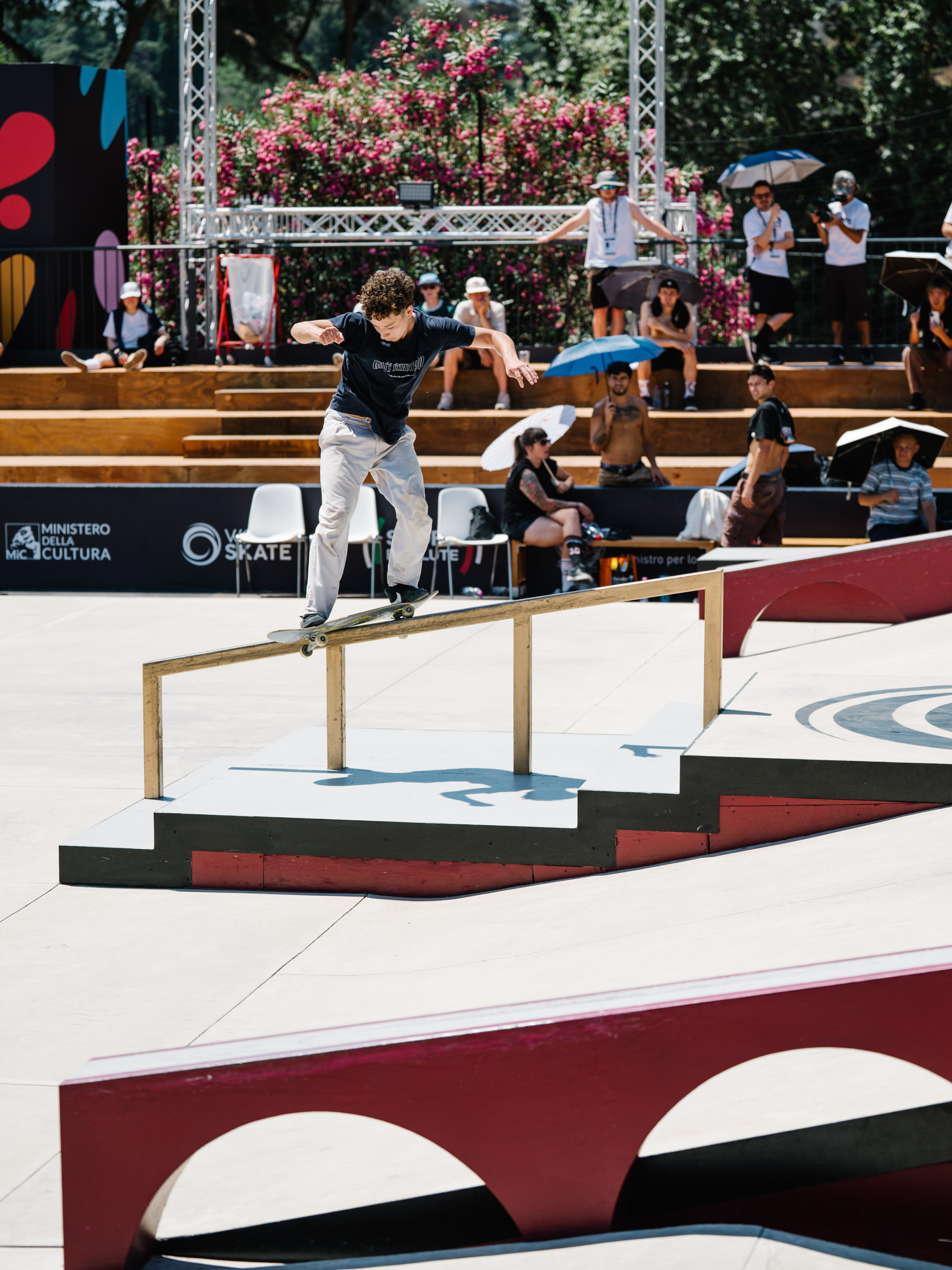 Yakov terrell nollie 180 switch front feeble wsk skateboarding world Cup Rome 2026 Haruta 3858