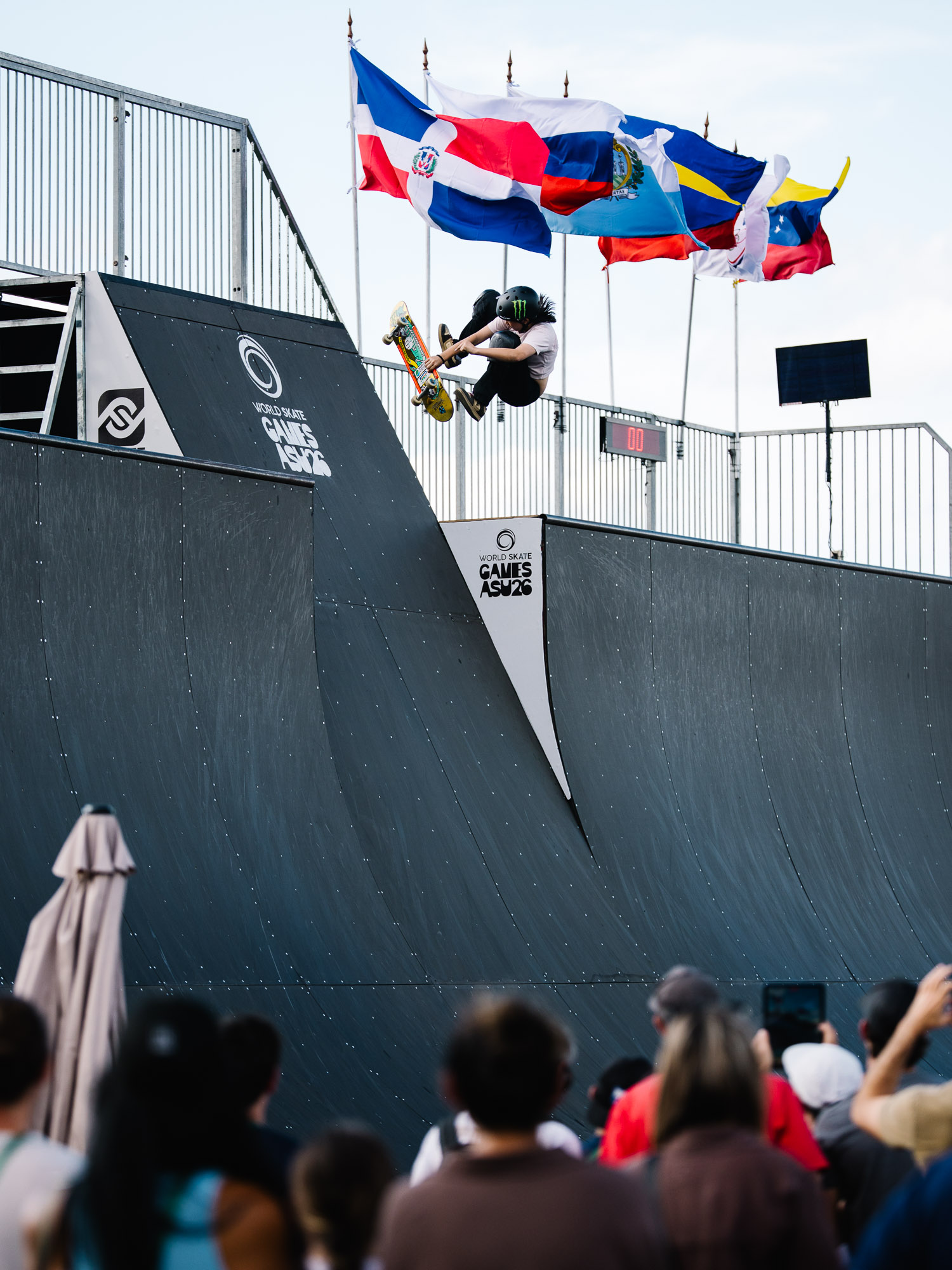 Mizuho Hasegawa wsk Games ASU skateboarding Vert world Championship Paraguay 2026 Kanights 7043