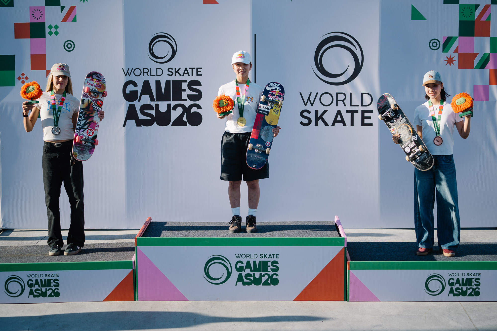 Chloe Covell Yumeka Oda Coco Yoshizawa wsk ASU Skt Street World Championship Paraguay 2026 Dillon 02377