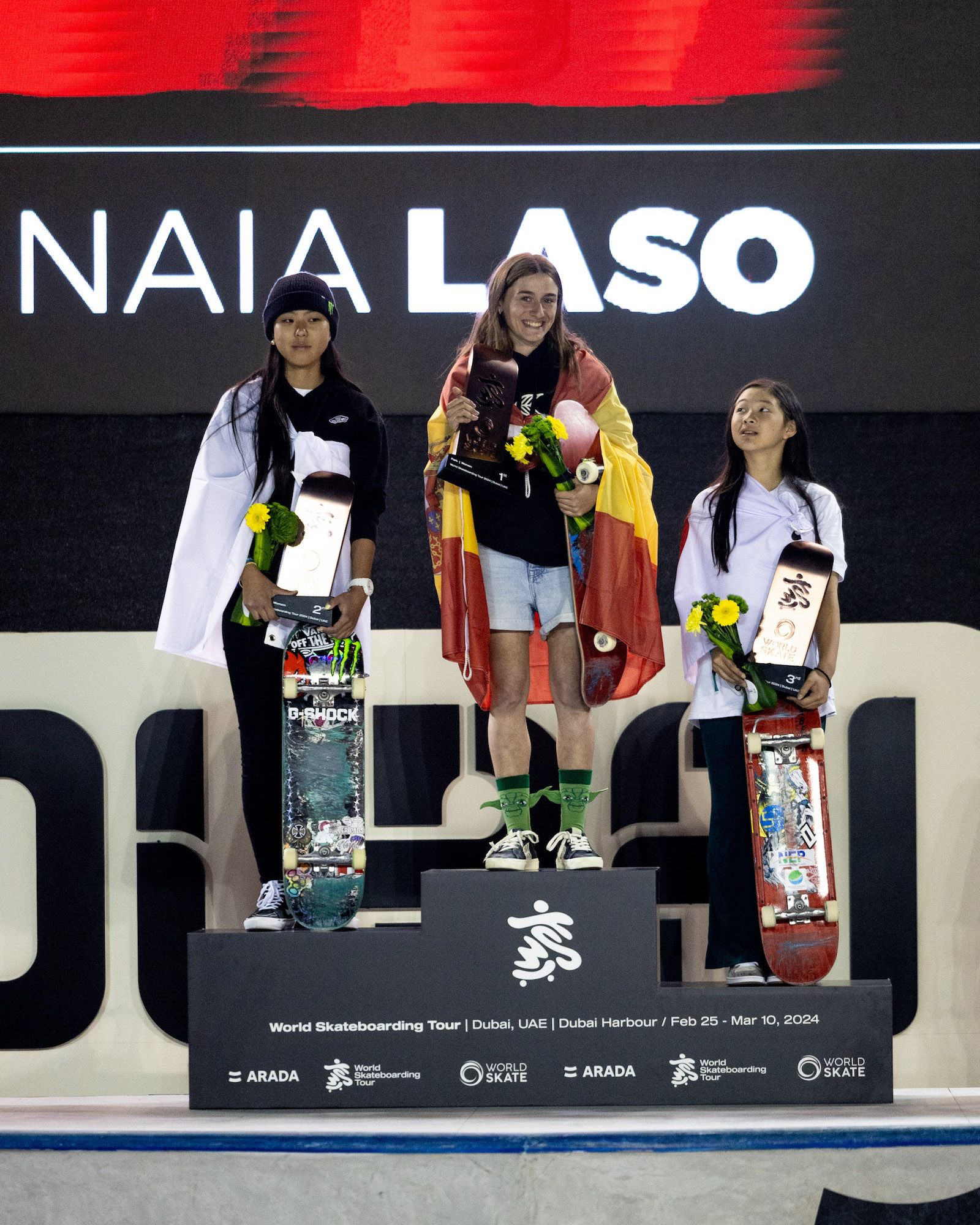 Womens Podium WST Street WCH OQS Dubai Bryce Kanights 2