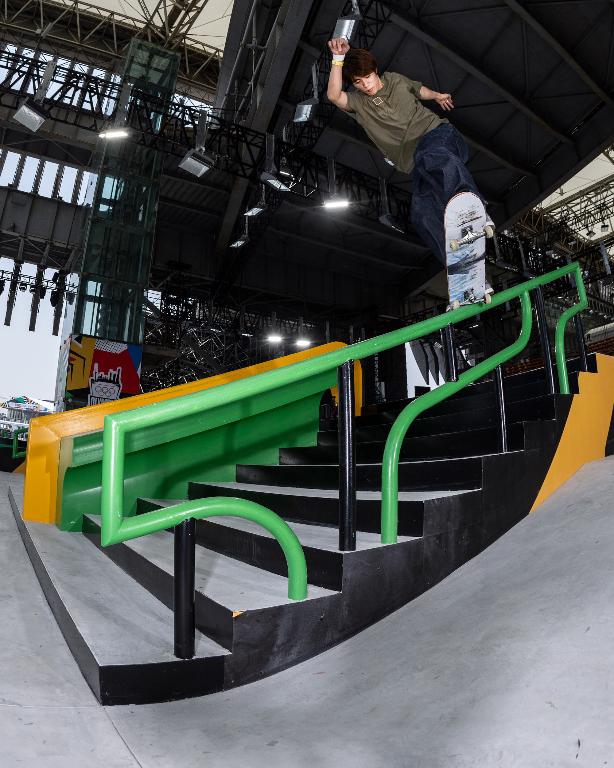 Yuto Horigome nollie 180 frontside nosegrind WST Street WCH OQS shanghai Atiba Jefferson 11