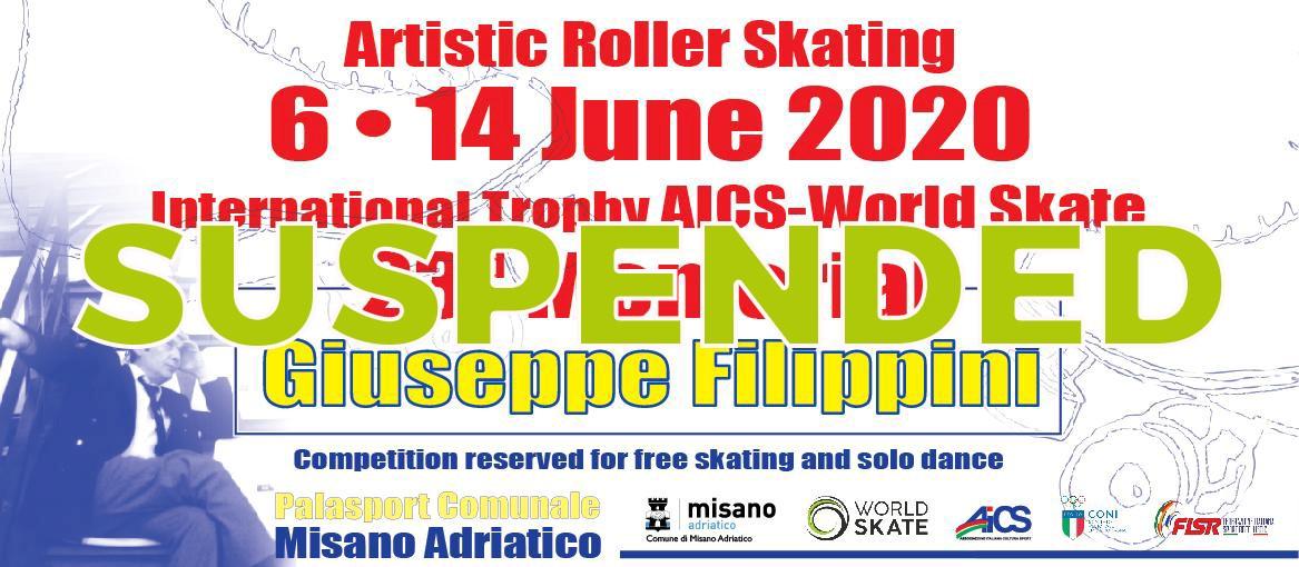 SUSPENDED: Filippini International 2020 - World Skate 23rd edition