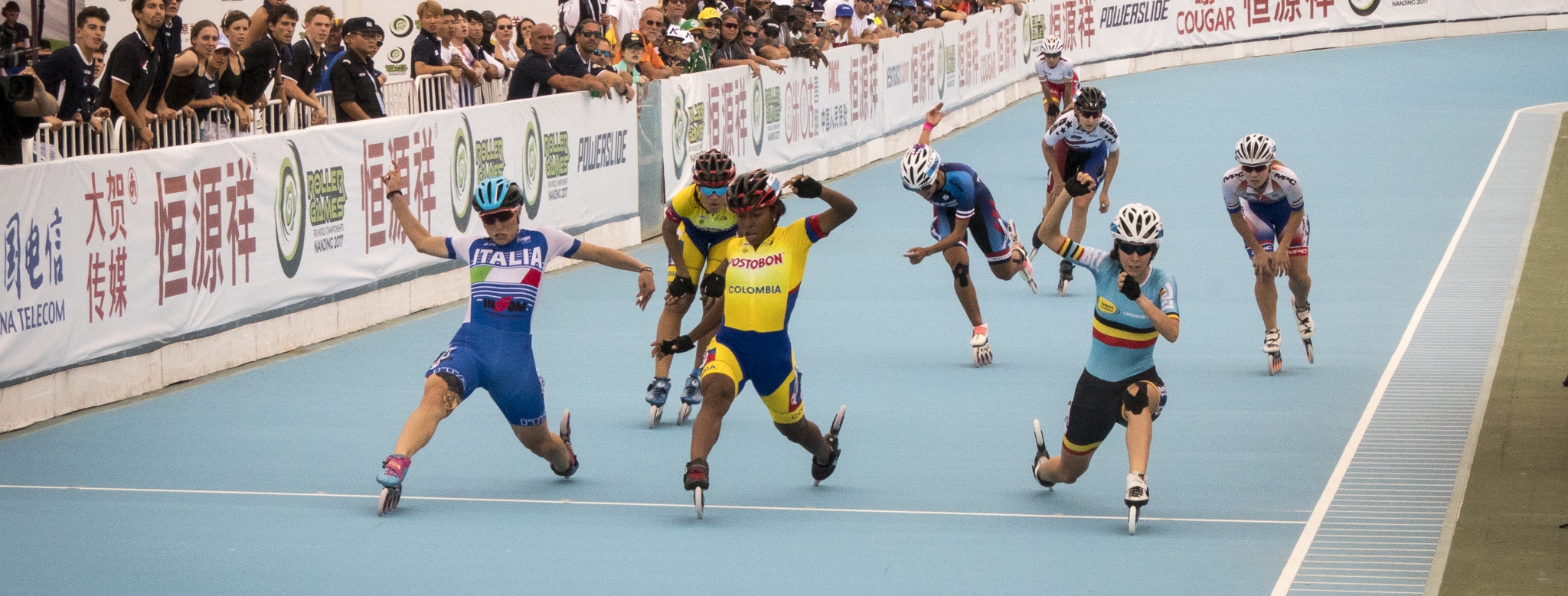 Worldskate - Skateboarding & Roller Sports - WRG2017 Speed Skating: 16  medals were awarded in the last day of the Track Championship