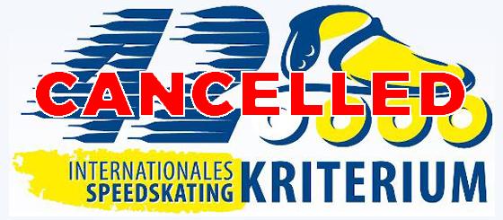 CANCELLED:European Cup Inline Speed Skating 2020: 42. Internationales Speedskating Kriterium Groß-Gerau  